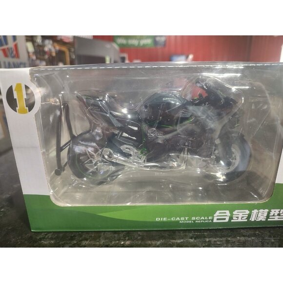 Unbranded Other - Die Cast Scale model replica Kawasaki H2r Ninja Alloy